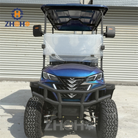 La nouvelle voiturette de golf à essence 4 places la plus vendue est équipée d'un moteur de 400 cm3 et convient à la plage