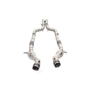 Sistema de Escape de Acero Inoxidable OUCHI, Alto Flujo, Downpipe de Alto Rendimiento para <span class=keywords><strong>Mercedes</strong></span> Benz <span class=keywords><strong>Maybach</strong></span> S600 <span class=keywords><strong>V12</strong></span> 6.0T, Protector de Calor para Automóvil - Product Image 1