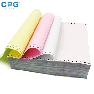 Rollo de Papel Autocopiativo de 2 Capas, Papel NCR de Alta Blancura para Sistemas de Facturación de Gasolineras y Estacionamientos - Product Image 1