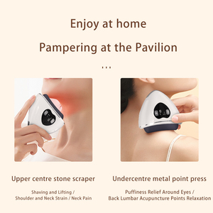 Xách tay sạc điện mặt guasha vẻ đẹp thiết bị cầm tay mặt làm săn chắc thắt chặt massager đá kim cạo - Product Image 4