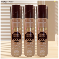 Krim pelurus rambut Keratin, perawatan Keratin Protein profesional Brazil