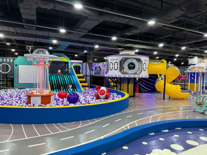 Parque de Aventuras Todo en Uno, Equipo de Juegos Interior para Niños, Piscina de Pelotas, Tobogán, Centro de Entretenimiento para Centros Comerciales, Set de Juego - Product Image 4