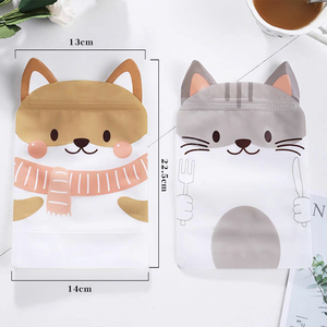 Custom Printing PET/CPP Bakery Bag Special Shape Animals Snack Candy Packaging Bag - Product Image 2