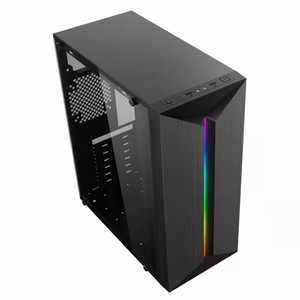 เคสคอมพิวเตอร์ Micro ATX Mid Tower พร้อมหน้าต่างด้านข้างวัสดุอะคริลิกสำหรับใช้งานบนเดสก์ท็อป - Product Image 2