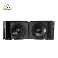 K312 1300 Watt, enceintes passives à double haut-parleur de 12 pouces en néodyme, système audio professionnel pour extérieur, enceintes en ligne