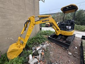 Mini pelleteuse hydraulique à chenilles Komatsu PC20MR de 2 tonnes d'occasion, opération individuelle, choix efficace pour la rénovation 30MR 35MR 40MR - Product Image 3