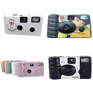 Cámara Desechable Retro de 35 mm al por Mayor con Flash, Rollo de Película Personalizado de 18/27 Exposiciones a Color para Bodas y Eventos, Cámara de un Solo Uso para Bodas - Product Image 2
