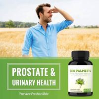 Meilleure vente de marque OEM / ODM meilleur supplément DHT bloqueur et prévention de la perte de cheveux capsules de palmier de scie