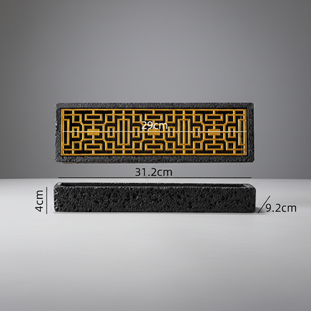 Rectangular negro tipo A