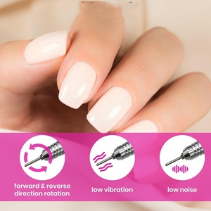 Nuevo Taladro de Uñas Profesional Portátil Recargable Pro-Speed - Blanco y Rosa - Product Image 3