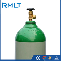 Gas Argón de Alta Pureza 99.999% en Oferta, 150 bar 200 bar, en Cilindros de 40L