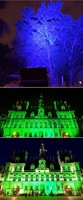 Led Ville Couleur 120X10w RGBW IP65 Étanche Lumière DMX Extérieur Architectural Flood Uplights Wall Washer City Color Light