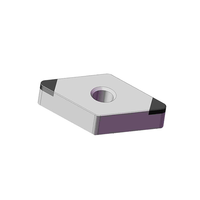 Plaquettes de tournage PCD CBN DNGA DNMG150404 DNMG150408 DNMG150412 PCBN Outils de tournage externes