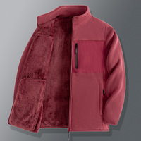 Veste polaire MAQVOB de haute qualité, vente en gros d'usine, personnalisable, vêtements d'extérieur, veste polaire chaude d'hiver, fermeture éclair, randonnée, chasse, veste polaire pour homme