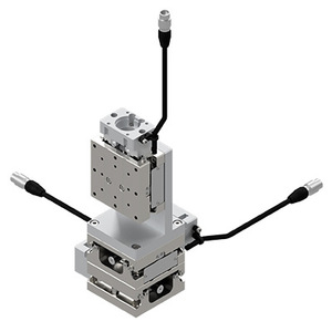 รางเลื่อนแกน XYZ แบบไร้มอเตอร์ Suruga Seiki KWG06020V พร้อมรางนำทางแบบเส้นตรงที่มีความแม่นยำสูงพิเศษและแกนกลวงสำหรับอุปกรณ์ขนส่ง - Product Image 1