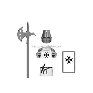 Chevaliers teutoniques Hospitalier Mini figurines soldats médiévaux bloc de construction jouets pour enfants en matériau ABS DT8901 - Product Image 6