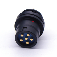 Connecteur électrique BB-2590 mâle/femelle en cuivre, étanche IP68, 6 broches, puissance nominale 4A
