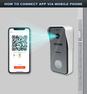 <span class=keywords><strong>Sonnette</strong></span> WiFi HD 1080P avec contrôle d'accès RFID PoE, audio bidirectionnel et vision nocturne pour villa et bureau - Product Image 6