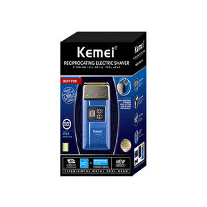 <span class=keywords><strong>Afeitadora</strong></span> Eléctrica <span class=keywords><strong>Kemei</strong></span> KM-1112 IPX6 Resistente al Agua para Hombre, Máquina de Afeitar Eléctrica para Barba y Cara, Máquina de Afeitar para Cabeza Calva para Hombre, Afeitado en Seco y Húmedo - Product Image 6