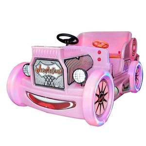 Voiture tamponneuse électrique carrée en plastique pour enfants, lumineuse, classique, double, pour usage extérieur, domestique, en centre commercial et à l'école, pour divertissement parent-enfant - Product Image 5