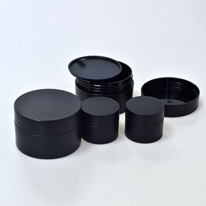 <span class=keywords><strong>Fancy</strong></span> đôi Tường Mỹ phẩm <span class=keywords><strong>Container</strong></span> 3g 5g 10g 15G 30g 50G 80g Matt trắng đen hồng màu xanh nhựa Kem Jar - Product Image 3