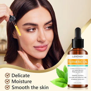 Soins de la peau de marque privée Essence ordinaire Correcteur de points noirs Hydratant anti-âge contre l'acné Sérum au curcuma vitamine C pour le visage - Product Image 4