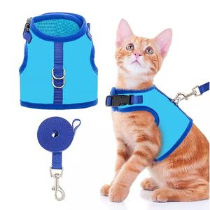 Conjunto de arnés y correa transpirable para gatos, colores personalizados, diseño sin tirones para aventuras al aire libre - Product Image 3