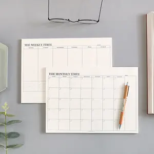 批发零售有用笔记垫每周每月计划表计划记事本日历备忘录要做清单