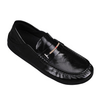Couvre-chaussures Bean pour chaussures plates confortables pour hommes en toutes saisons, chaussures en cuir à talon plat résistantes à l'usure pour usage décontracté