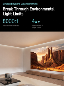 Proiettore Laser Triplo <span class=keywords><strong>C5</strong></span> Pro Max 4K, 3200 Lumen, Dolby Vision HDR10+, 240Hz Gaming, WiFi 6, Proiettore Smart per Home Theater - Product Image 3
