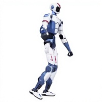Robot éducatif humanoïde programmable en métal CBYD, conception à mouvements flexibles, éducation automatique, Wi-Fi, voix, compatibilité R1AI
