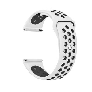 20 22mm Respirant Imperméable bande De Montre En Silicone pour <span class=keywords><strong>HUAWEI</strong></span> Watch <span class=keywords><strong>gt</strong></span>/samsung s3 - Product Image 3