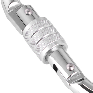 45kn स्टील कारबिनर स्वचालित लॉक उच्च ऊंचाई वाले कार्य सुरक्षा लॉक - Product Image 4