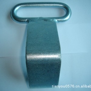 AR19 Weld Ring Plate Hook 3 Inch Carbon Steel Class C Level 4.8 For Industrial Lifting Operations - Product Image 3