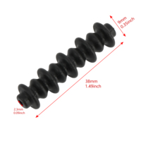 Amortisseur de stabilisateur de corde d'arc de tir à l'arc pour le silencieux de corde d'arc classique composé pour la réduction du bruit et des vibrations
