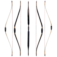 Flèches en bois légères indonésiennes pour tir à l'arc, avec plumes de dinde, pour arc traditionnel et arc recurve, vente en gros