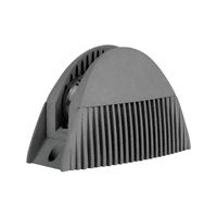 Solution d'Éclairage LED Semicirculaire en Aluminium Moulé Sous Pression pour Façade de Bâtiment, Étanche IP65, 15W, pour Replin de Fenêtre, Villa, Hôtel, Coin, 50000 Heures