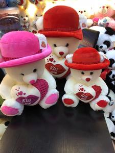 S/<span class=keywords><strong>M</strong></span>/L Promotionele Pluche Valentijn Beer Speelgoed Met Rode Hartvorm Kussen & Bloem Voor Valentijnsdag - Product Image 6