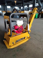 Super Promotions Forte Vibration 160kg Compactage Bidirectionnel Compacteur à Plaque de Sol Vibratoire Diesel Réversible