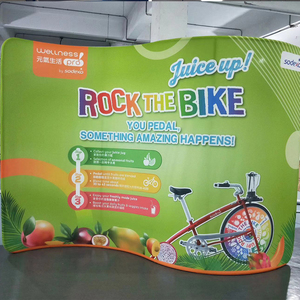 Espositore Roll-Up <span class=keywords><strong>RN</strong></span> 230x222CM/Personalizzabile per Fiere, Stand Espositivo con Telaio in Alluminio 32MM, Fondale in Tessuto Elasticizzato - Product Image 4