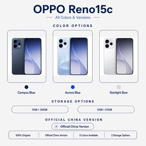 Smartphone 5G Sbloccato OPPO Reno15c, Android 16, <span class=keywords><strong>ColorOS</strong></span> 16, Display AMOLED 120Hz, Octa Core, Dual SIM, Fotocamera 50MP, NFC - Product Image 2