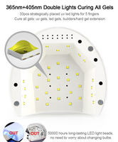 Matériel plastique ABS pour manucure, lampe sèche-ongles Gel UV à LED, sans fil, de haute qualité, pour usage professionnel, Salon, nouveau, 48w