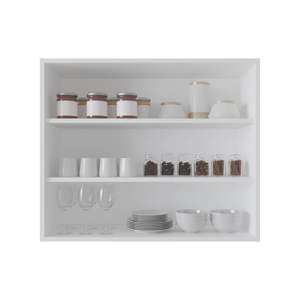 DB 30\" H <b>White</b> Wall & <b>Display</b> Shelves 30\" High with 3 Shelves - Product Image 4