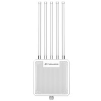 Meiweisi HW3000L Router Punto de Acceso Inalámbrico de Alta Potencia para Exteriores Empresarial AX3000 WiFi 6 Wave2 4x4 MU-MIMO Doble Banda 500m
