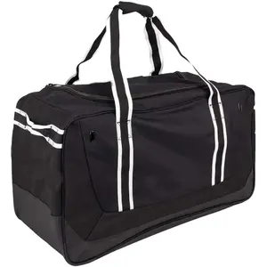 Бесплатный образец Водонепроницаемая Складная прочная спортивная сумка для хоккея с шайбой большой вместимости спортивная сумка для хоккея на траве спортивная сумка