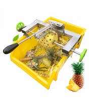 Éplucheur d'ananas industriel à haute efficacité avec coupe-ananas en acier inoxydable 304