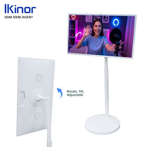 Écran tactile mobile Ikinor 21,5/<span class=keywords><strong>24</strong></span>/27/32 <span class=keywords><strong>pouces</strong></span>, moniteur sur pied, Android, sans fil, téléviseur intelligent portable pour la maison - Product Image 2