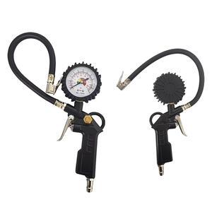 Gonfleur de pneus numérique, manomètre de pression des pneus, jauge de pression d'air pour voitures, motos et vélos - Product Image 1