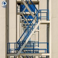 Rampe d'escalier moderne et élégante en forme de L, en acier inoxydable, pour escalier droit, installation DIY pour villa et appartement - Prima