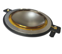 Tweeter de remplacement de 74,5 mm fabriqué en Chine, bobine vocale KSV, haut-parleur en titane, unité de diaphragme